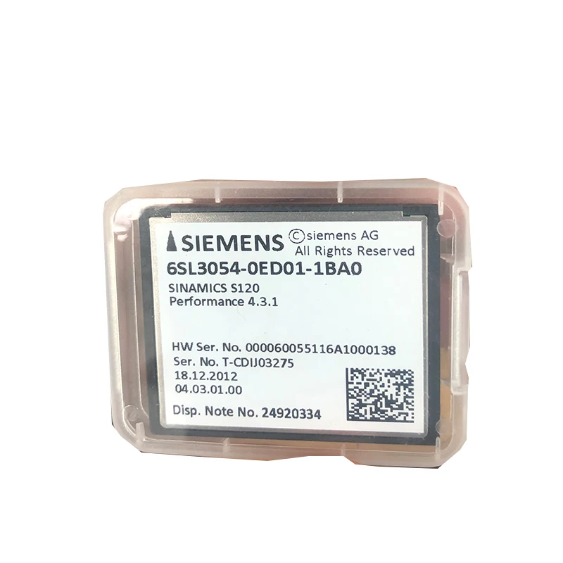 Hot selling 100% new and original brand  SINAMICS S120 CF Compact Flash  card 6SL3054-0EH00-1BA0