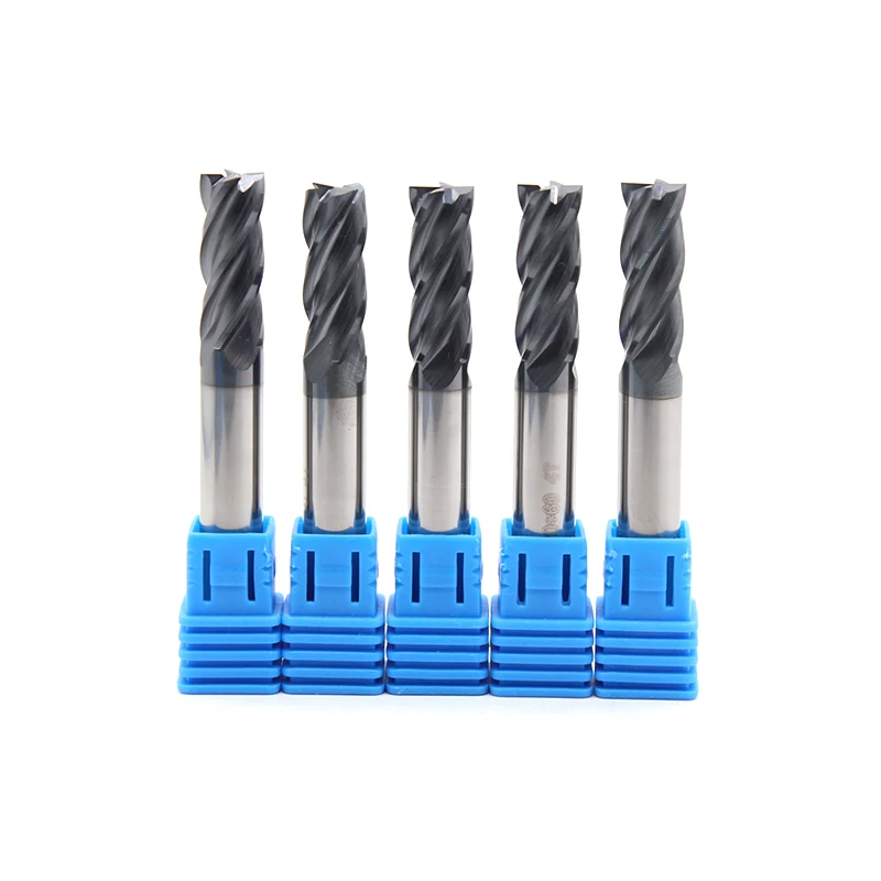 Wholesale 4*50 4 Flutes Diamond Carbide CNC End Milling Cutter Tools