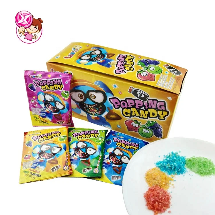 Candy Toys Halal Lollipop Fruit-Flavored Color Magic Pop Candy Popping Candy Bulk For Central Asia Market