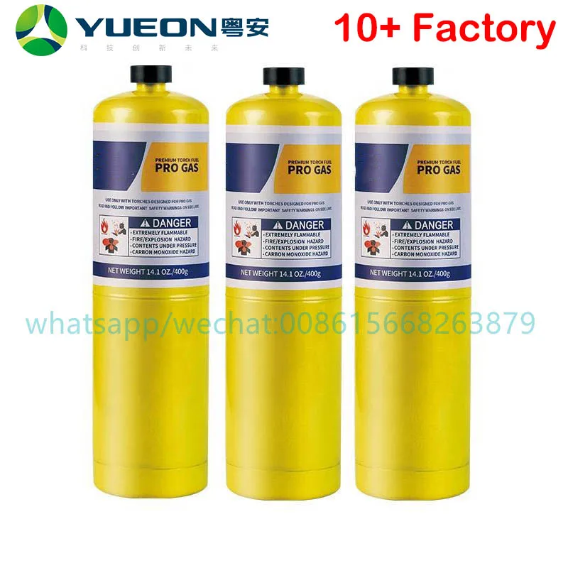 New 1L CAN r600 n butane 115-07-1 propylene R1270 propane 1978 replace map pro gas UN 1077 For brazing welding gases