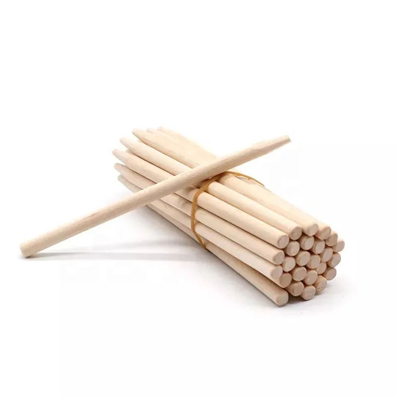 Birch Wood Round Wooden Sticks for DIY Wood Craft Dowels