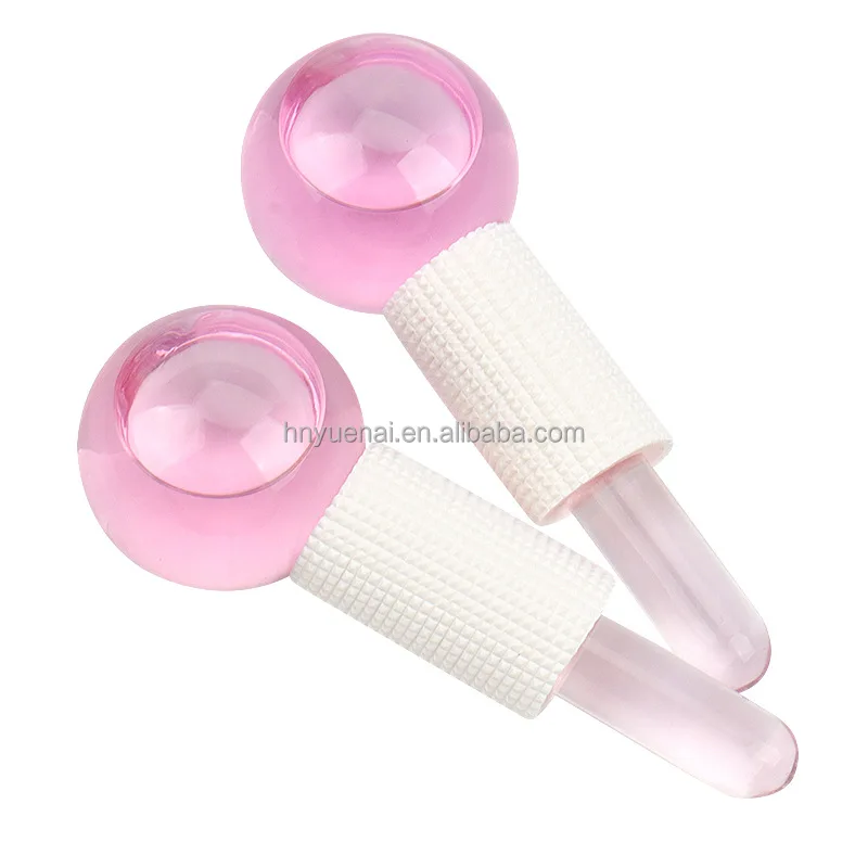 Высокое качество антивозрастной блеск для красоты летний охлаждающий уход за кожей розовые шарики льда лица