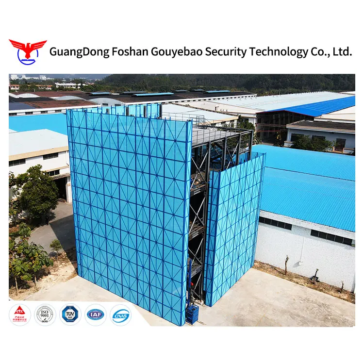 Guangdong Gouyebao easy assemble electric mobile exterior fence scaffolding