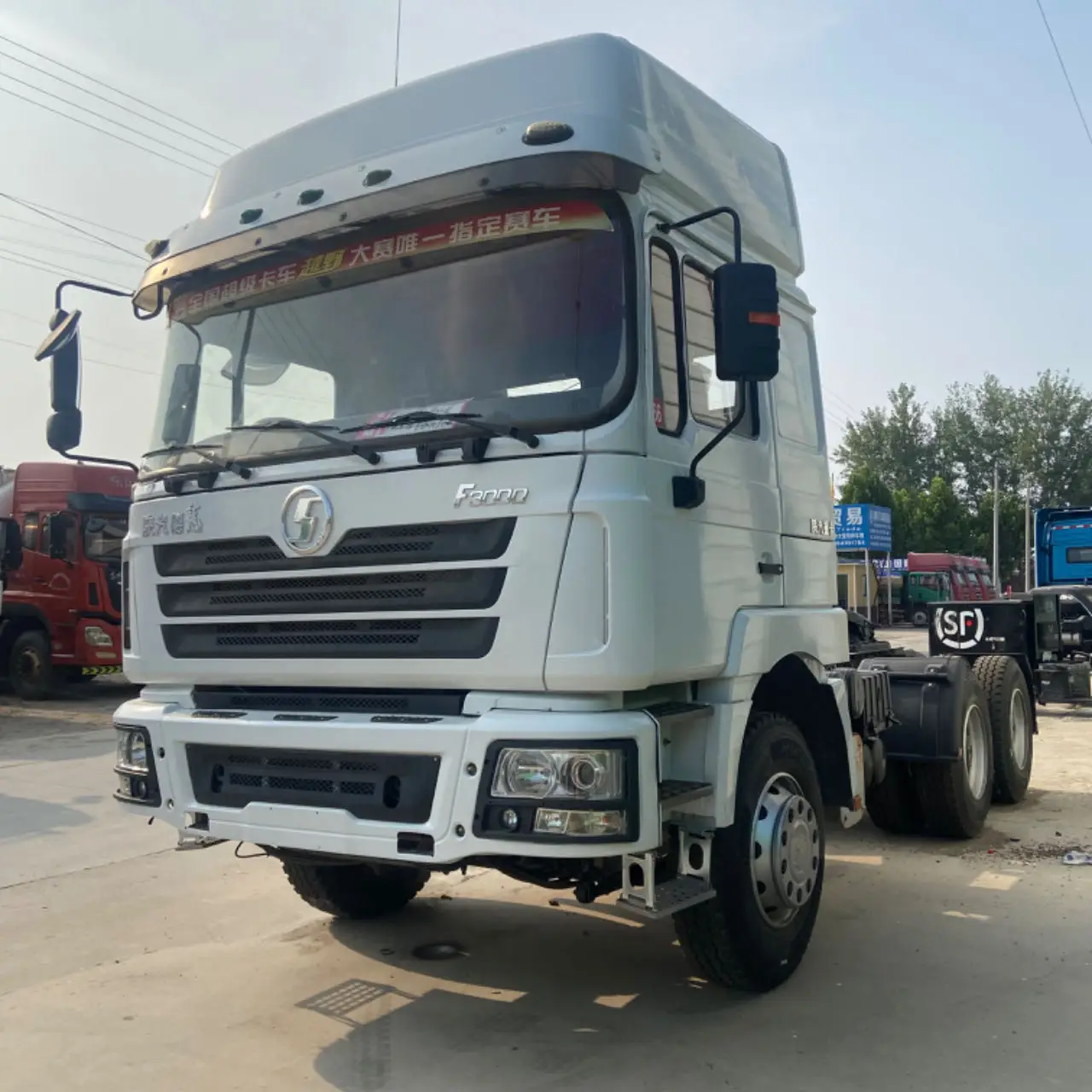 Shacman Delong 400hp 430hp F3000 X3000 6*4 12 колес тягач тягача евро 2 стандарт выбросов для продажи