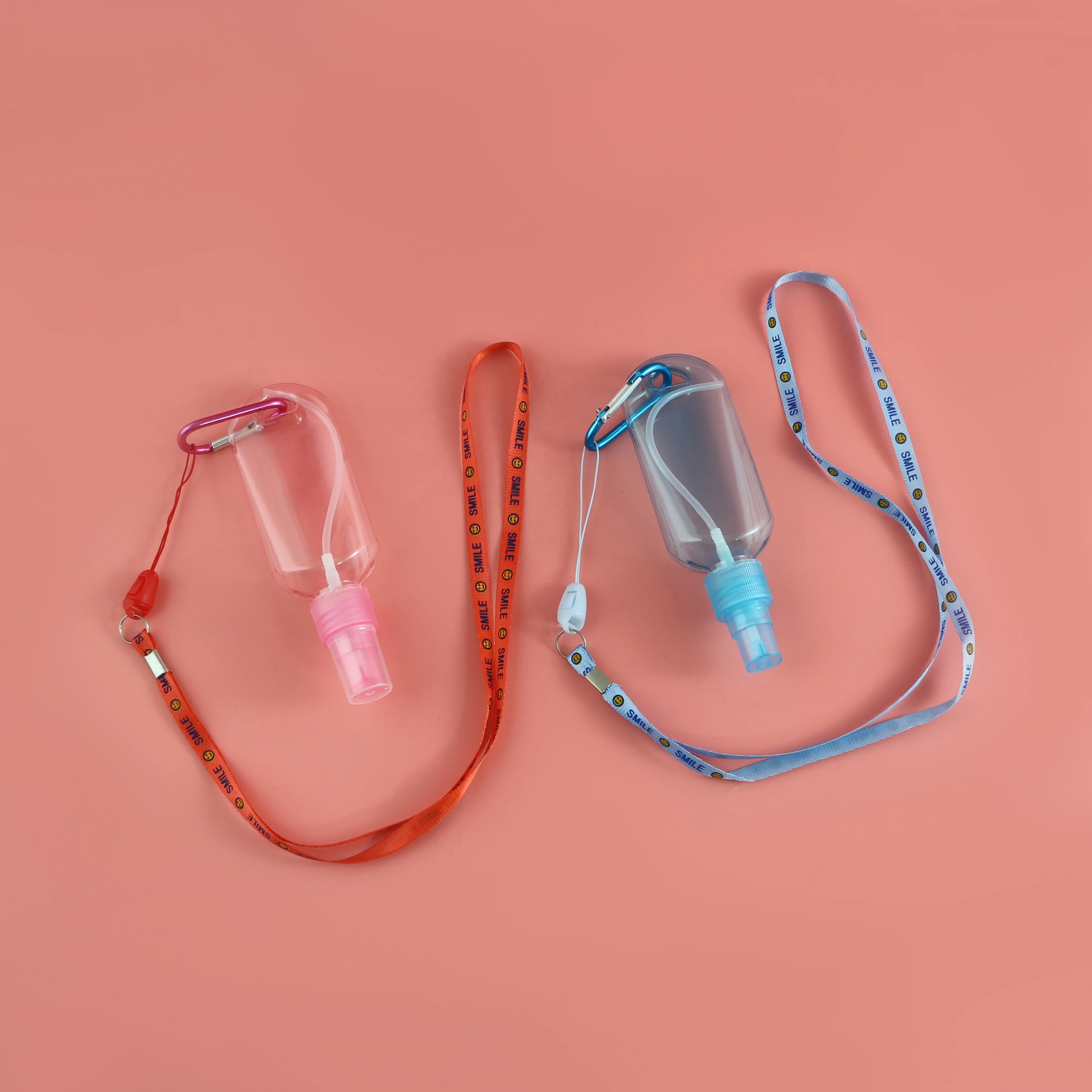 50ml PETG spray bottle with leaf shape for disinfectant and hand sanitizer