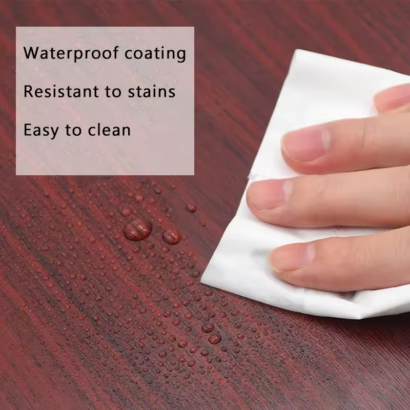 Peel and Stick Waterproof Wallpaper Wood Veneer Lamination PVC Furniture Film Self-adhesive Vinyl