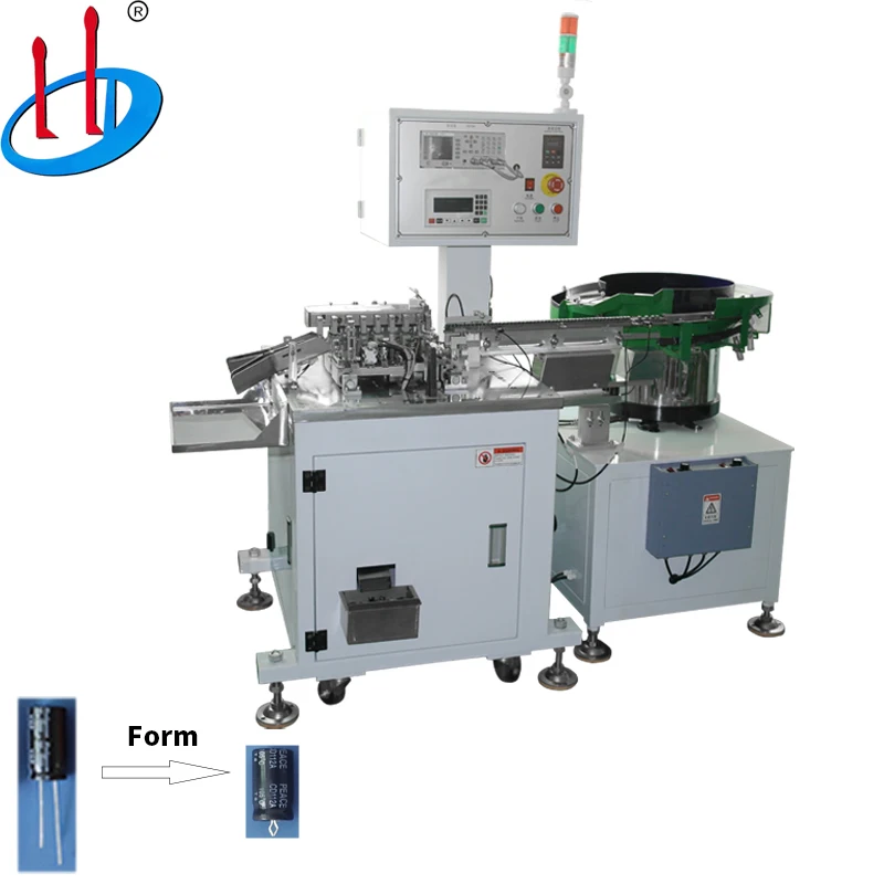 Automatic Radial Lead Forming Bending 90 Degree Machine for Bulk Component