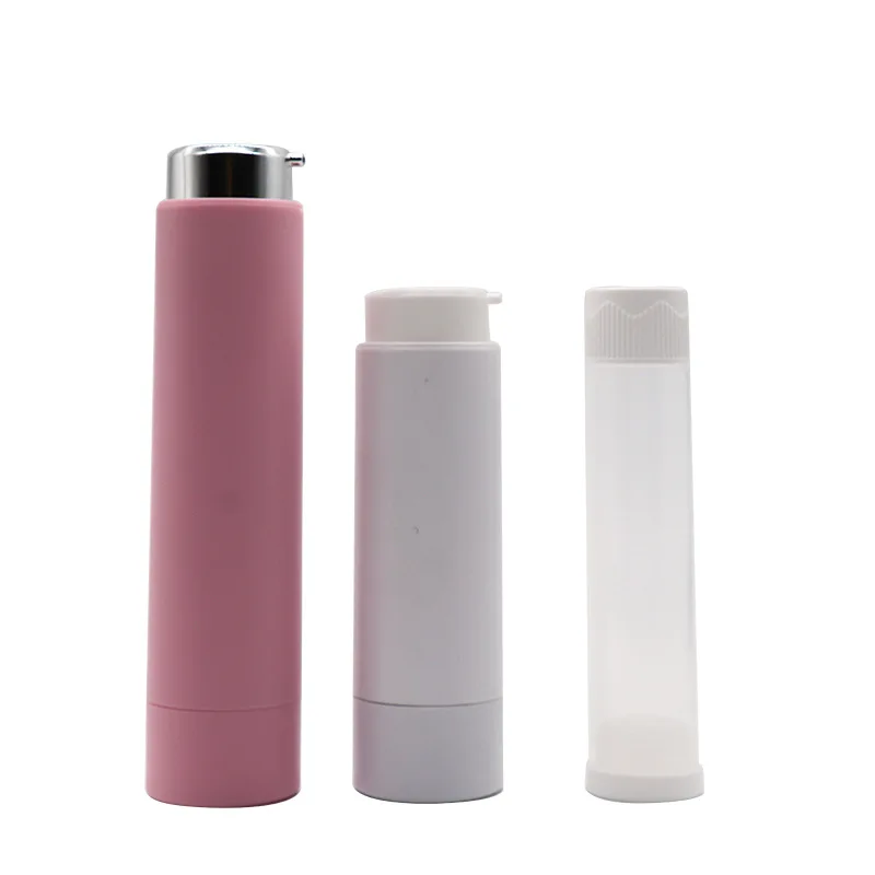 30ml 50ml Airless Pump Bottle Cosmetic Packaging ABS Material Airless Bottle For Emulsion
