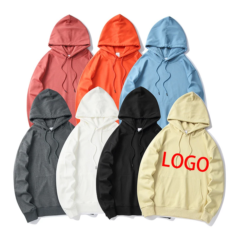 Custom American euro size unisex mens cotton hoodie custom Sequins embroidered patches hoodies