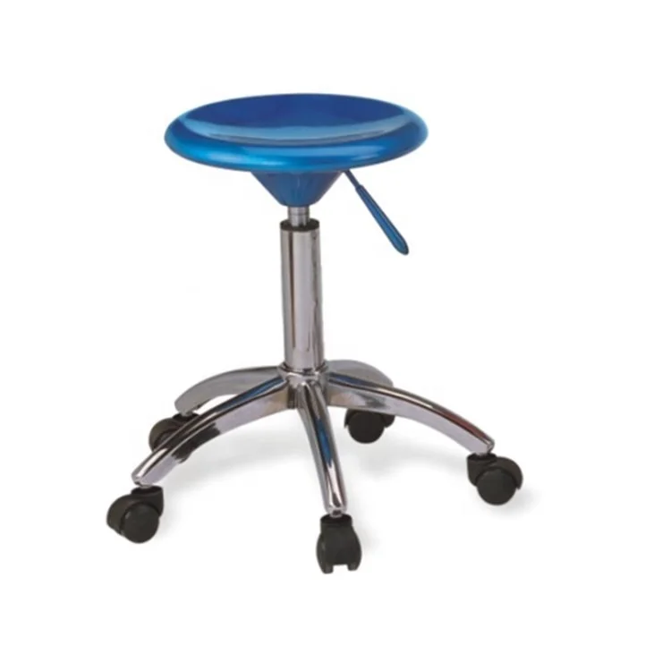 
Oem Service Plastic Seat Cover Convenient Air Pressure Operation Nursing Chair Hospital Stools With 5 Wheels 