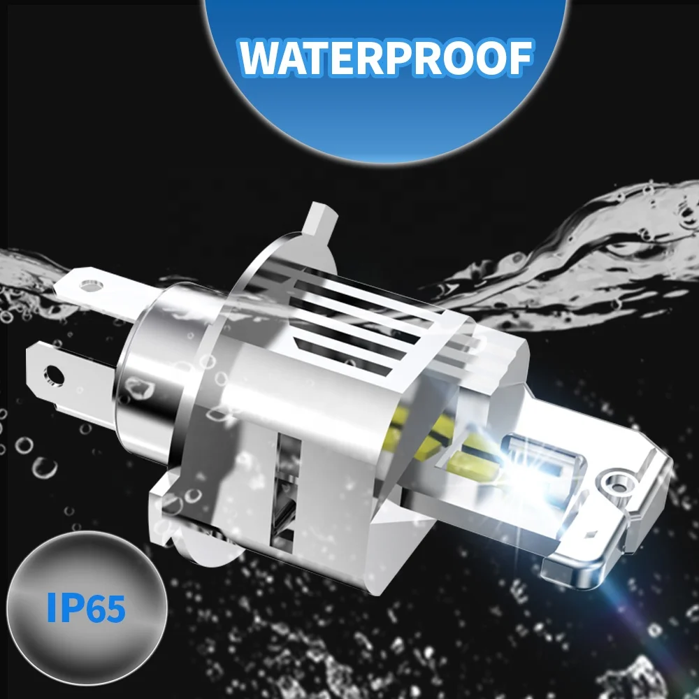 LED Headlight CSP Chip 5530 Car Accessories 50W H4 LED Light 5000LM White motorcycle led light