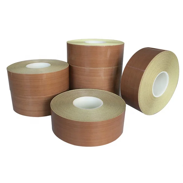 Hot sale High Temperature Resistant Insulation Ptfe Coating With Silicone  Fiberglass Adhesive ptfe Tape