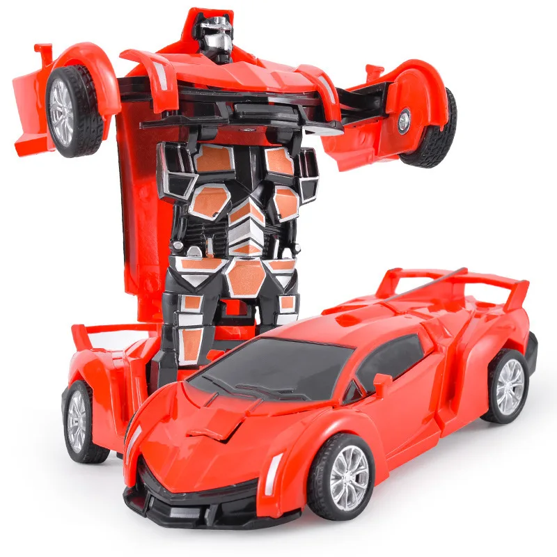 Wholesale Transformation 1:18 Electric Remote Control Toys Deformation Toy Vehicle Robot Car With Battery and Charger