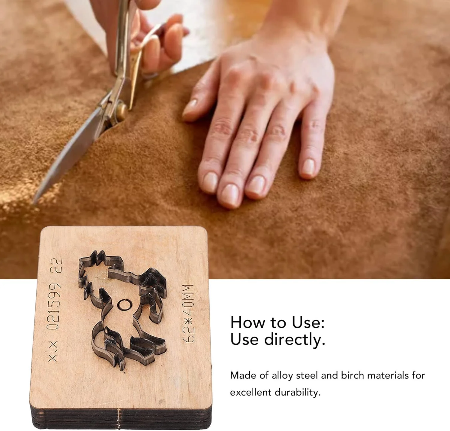 wood leather die cutting dies mould presses for leather horse shape punch cutter craft mould tool diy leathercraft