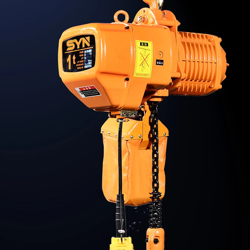 3t single chain Chain electric hoist  hook chain HHBB stationary type electric hoist