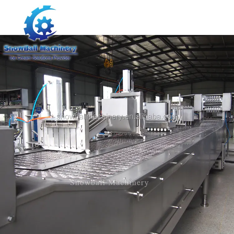 Ice cream popsicle parallel machine line industrial ice cream machine