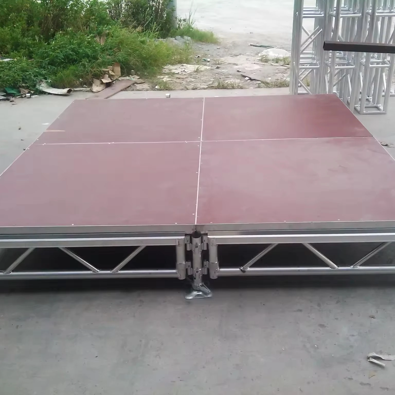 3D Infinity Mirror Video Light LED Dance Floor for Wedding Parties and Home Decor Event Props