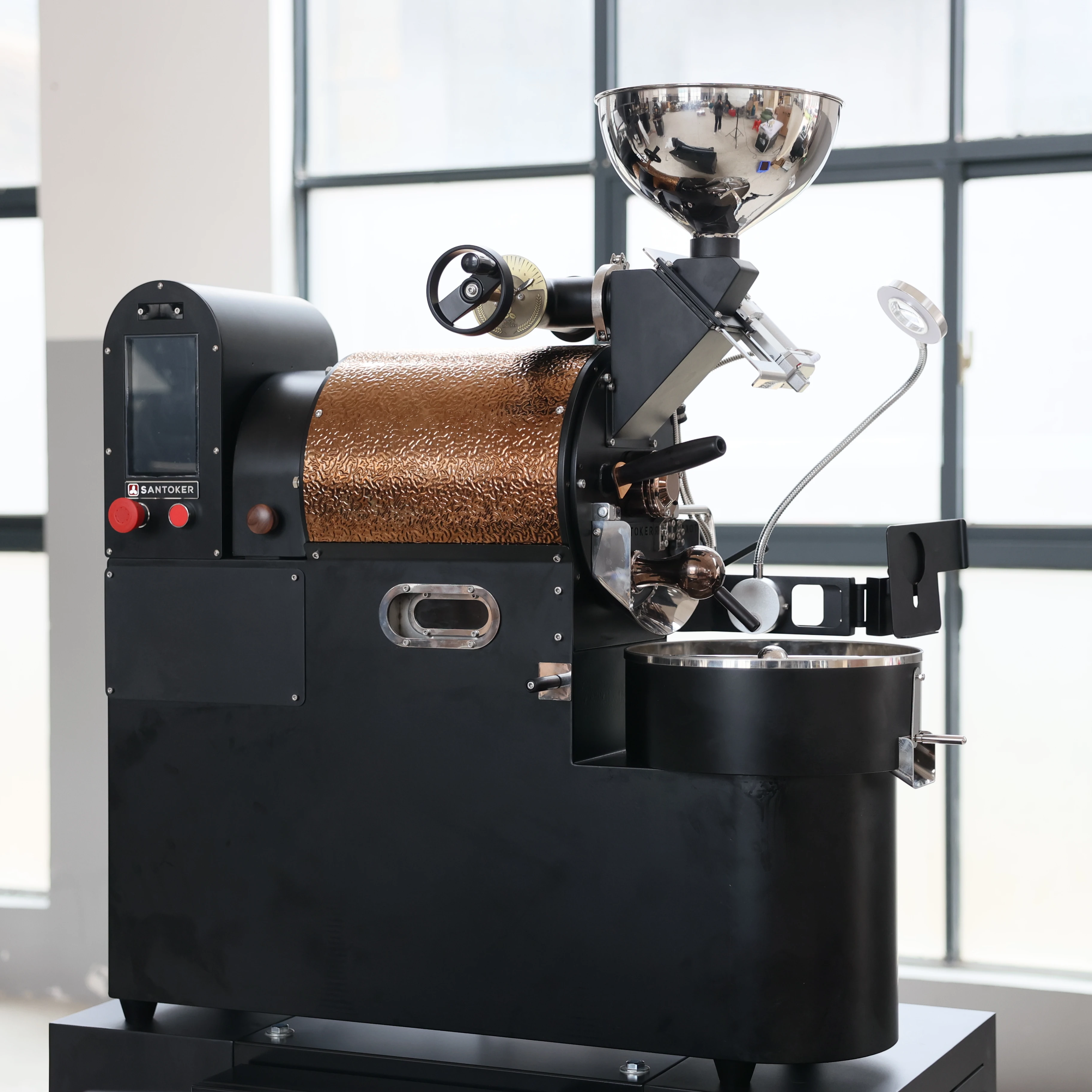 Santoker R1master 1kg Smart App Bluetooth Connect Coffee Roster Commercial Coffee Roaster Machine  Coffee Bean Roaster Machine