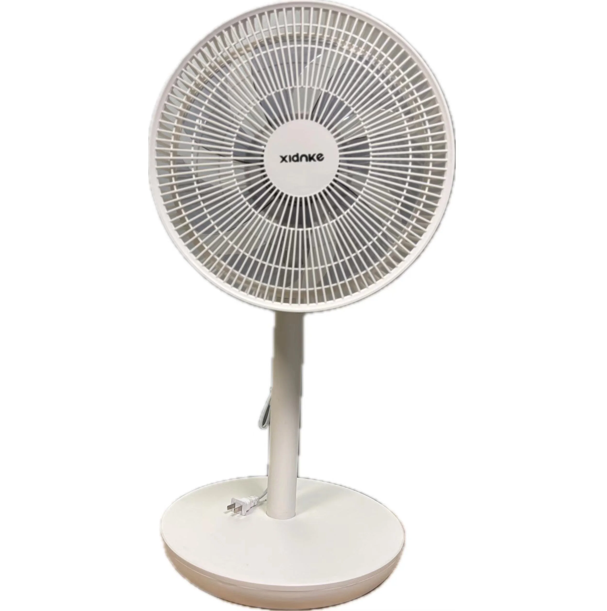 Modern 16 Inch Pedestal Ventilation Fan with Remote Control Solar-Powered for Household and Hotel Use Plastic Box Installation