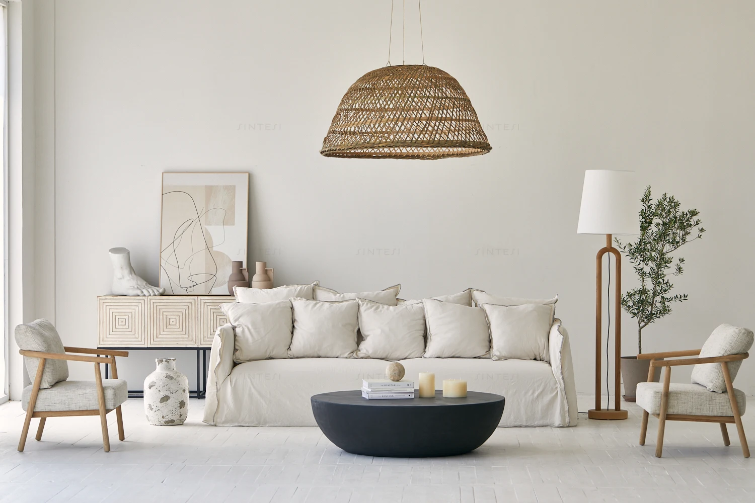 wabi-sabi japandi minimalist furniture living room sofas sleeper cloud sofa nordic sofa set furniture for living room