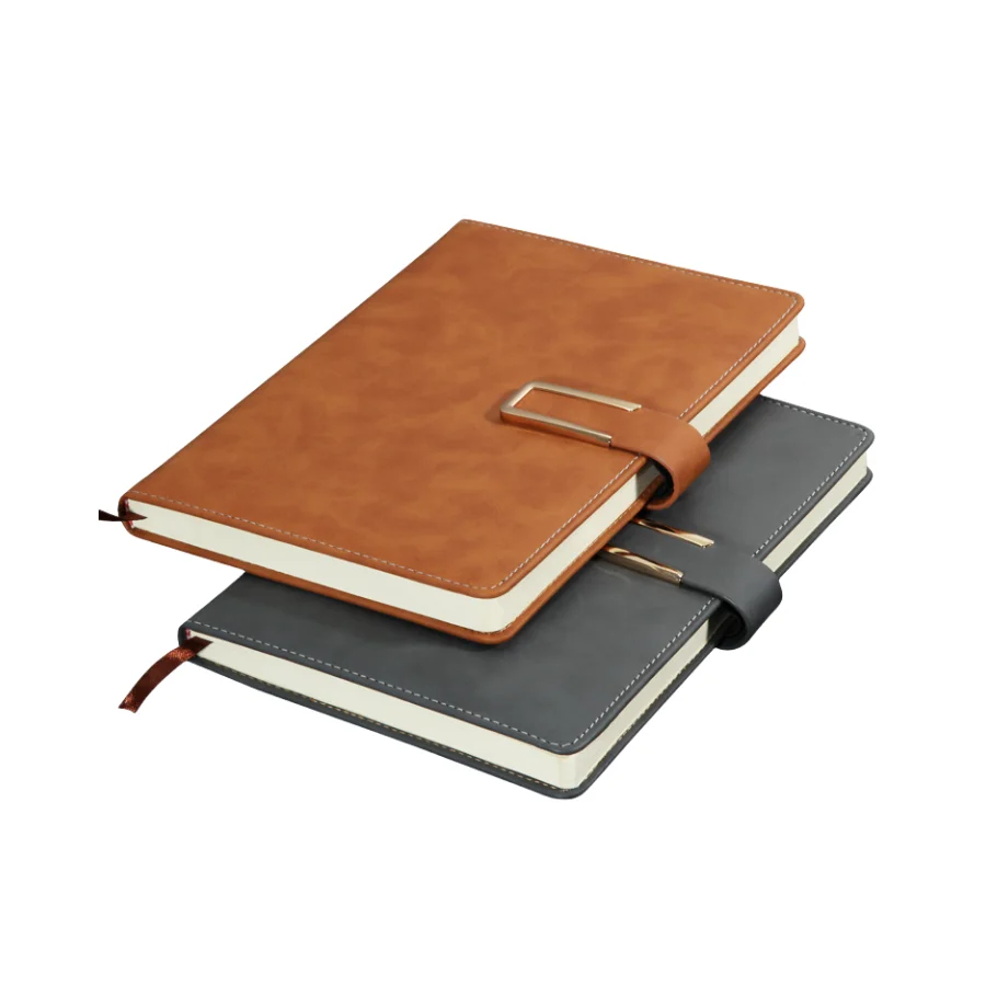 Wholesale Low Price High Quality Business Paperback Notebook New Promotional Items A5 Pu Leather Diary