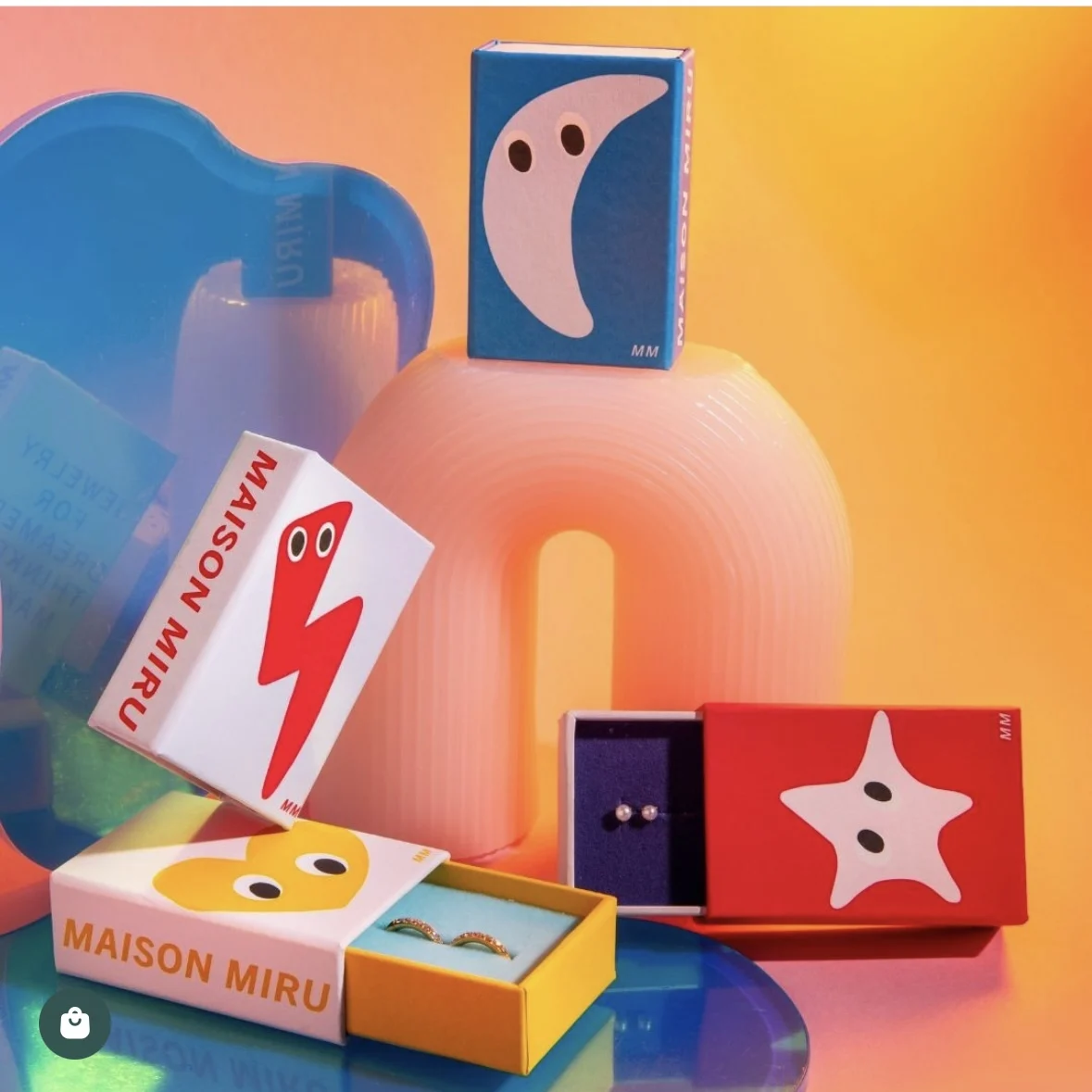 Handmade Jewelry Boxes Paper Jewelry Boxes For Earrings Rings Necklace Elegant Jewels Packaging Color Printing Jewelry Container