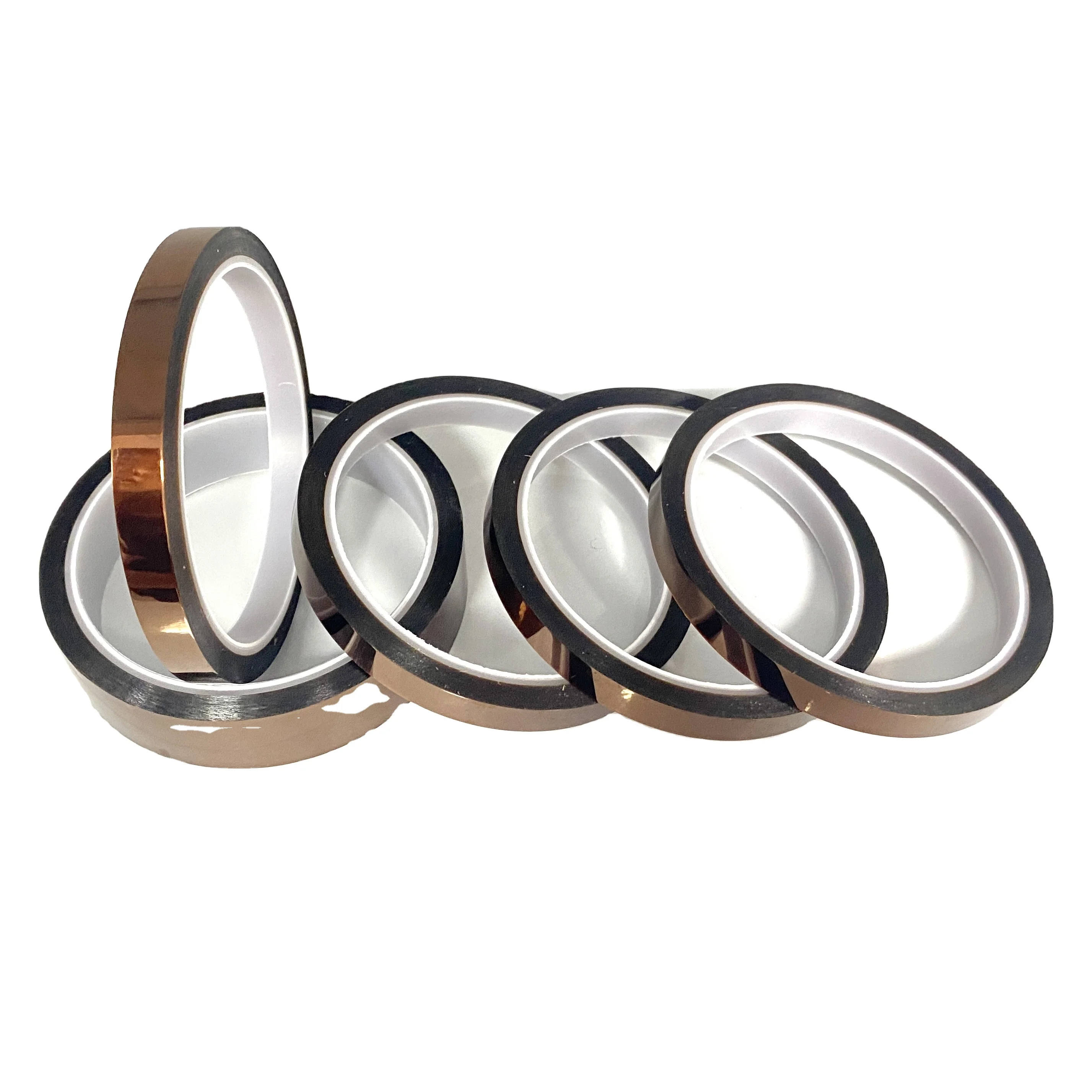 Wholesale Custom Teal Gold Finger High Temperature Tape Insulating Non-residual Polyimide Tape