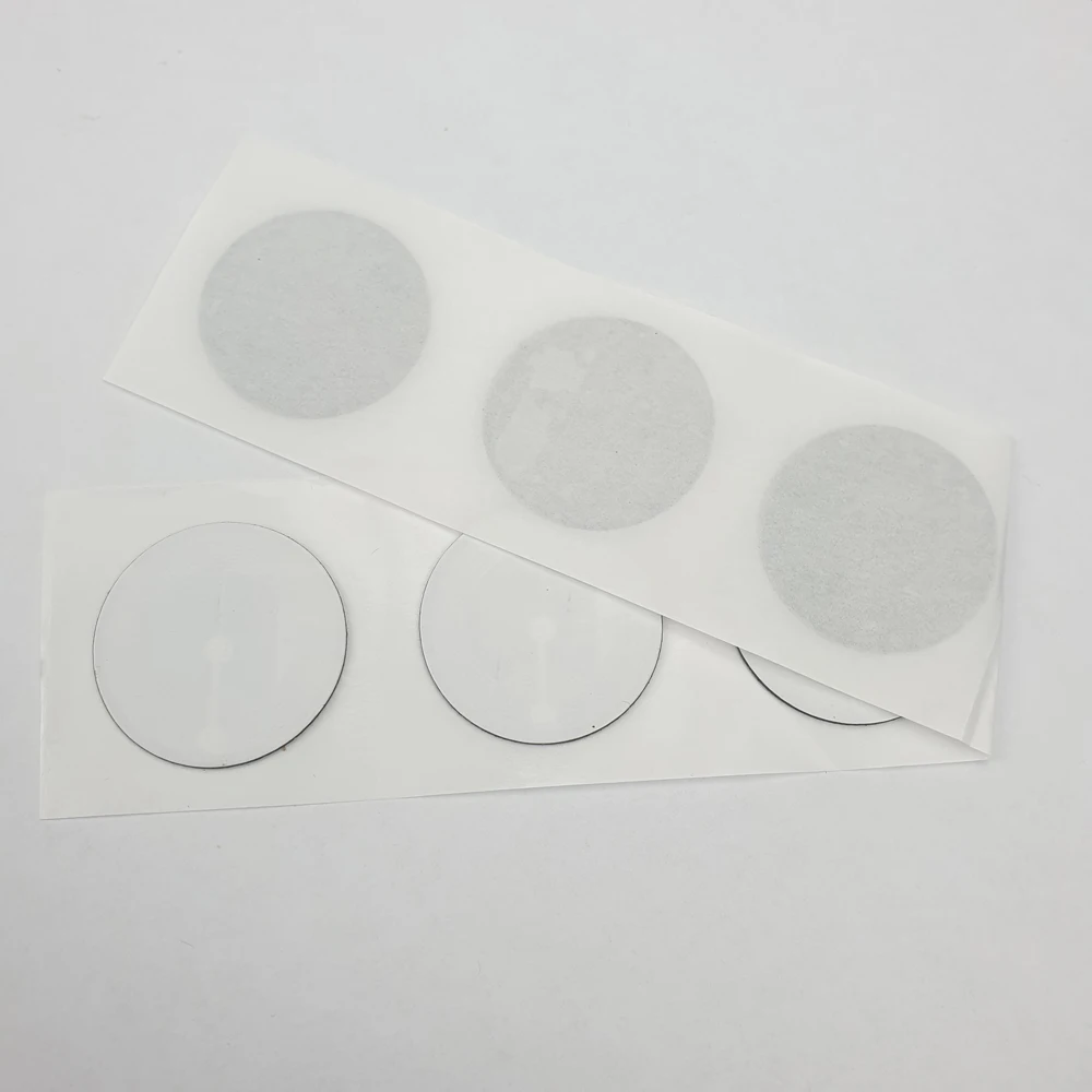 Custom logo Branded ISO14443A 30mm Anti Metal RFID Sticker NFC for Mobile