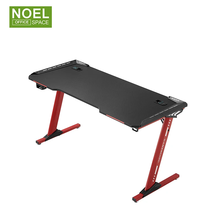 Wholesale Office Furniture Gamer Table Racing Style Home Office Gaming Desk Rgb