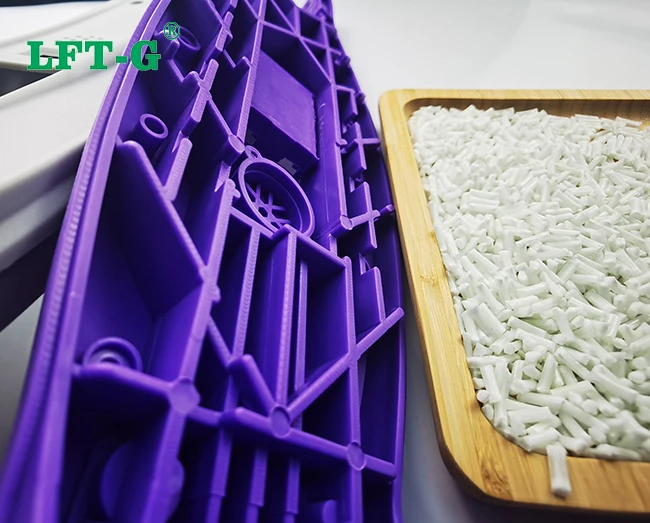LFT-G high wear resistance long glass fiber reinforced PBT lgf40 pellets pbt gf30 for electrical appliance part