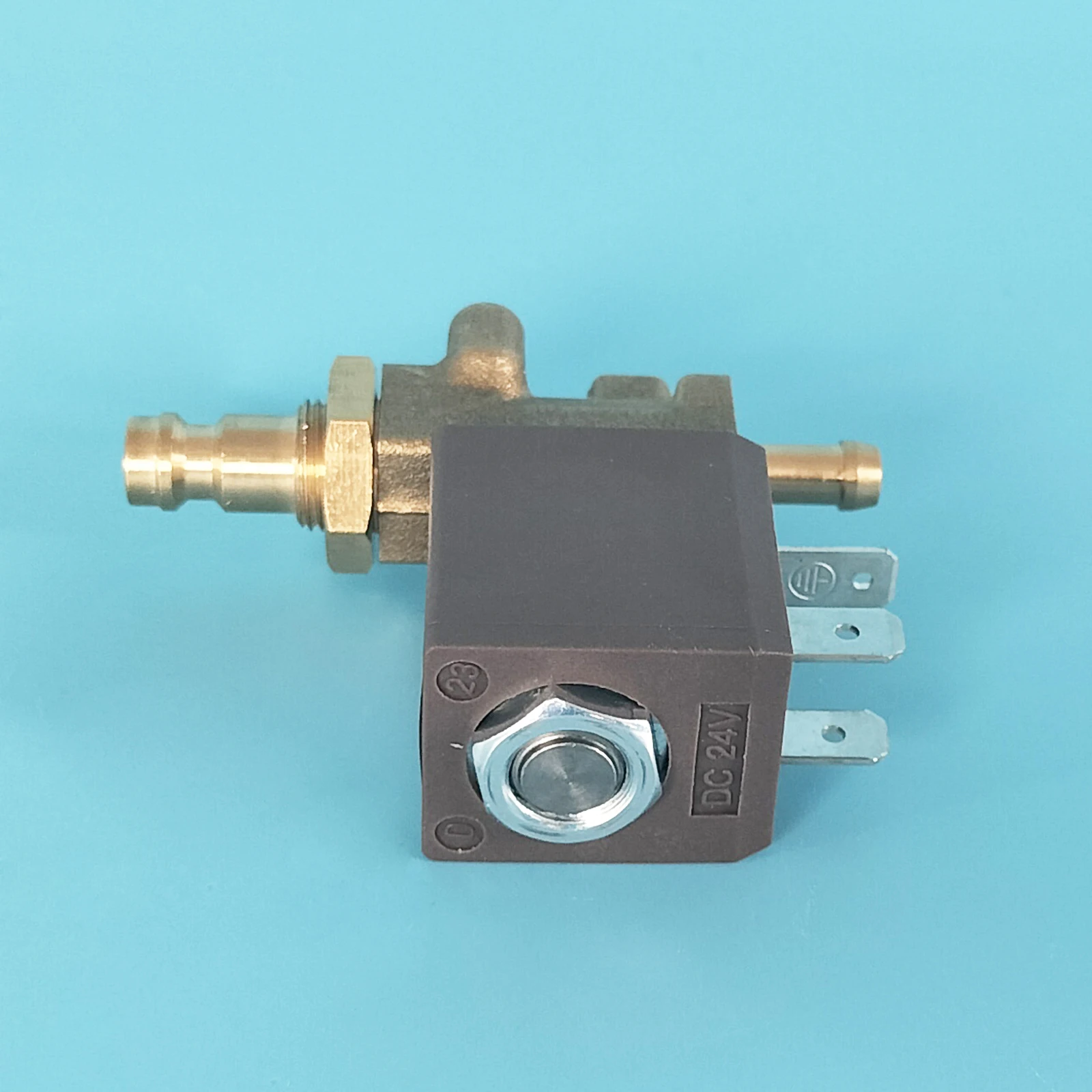 good quality brass direct acting 8mm 6.5mm barb hose 2 way DC24V argon gas welding machine solenoid valve