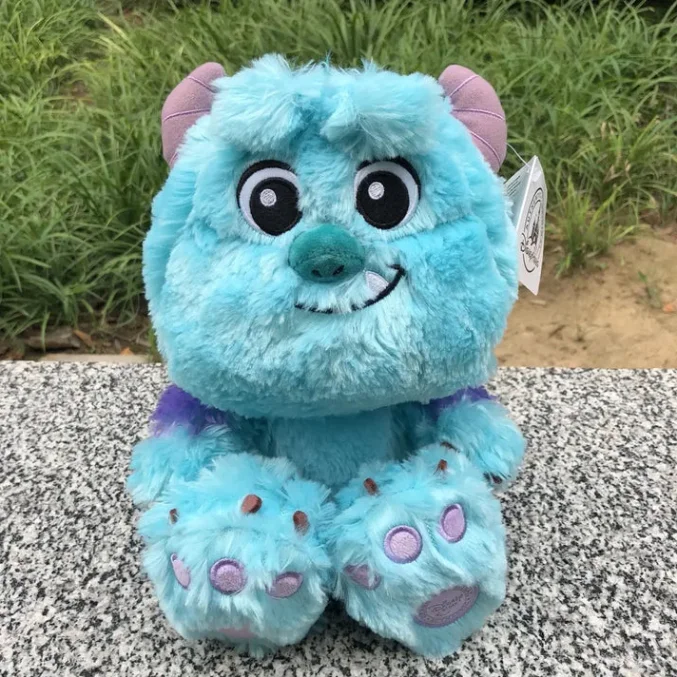 2023 New Design Blue Monster Plush Cartoon Cute Stuffed Doll Sullivan Plush Toy