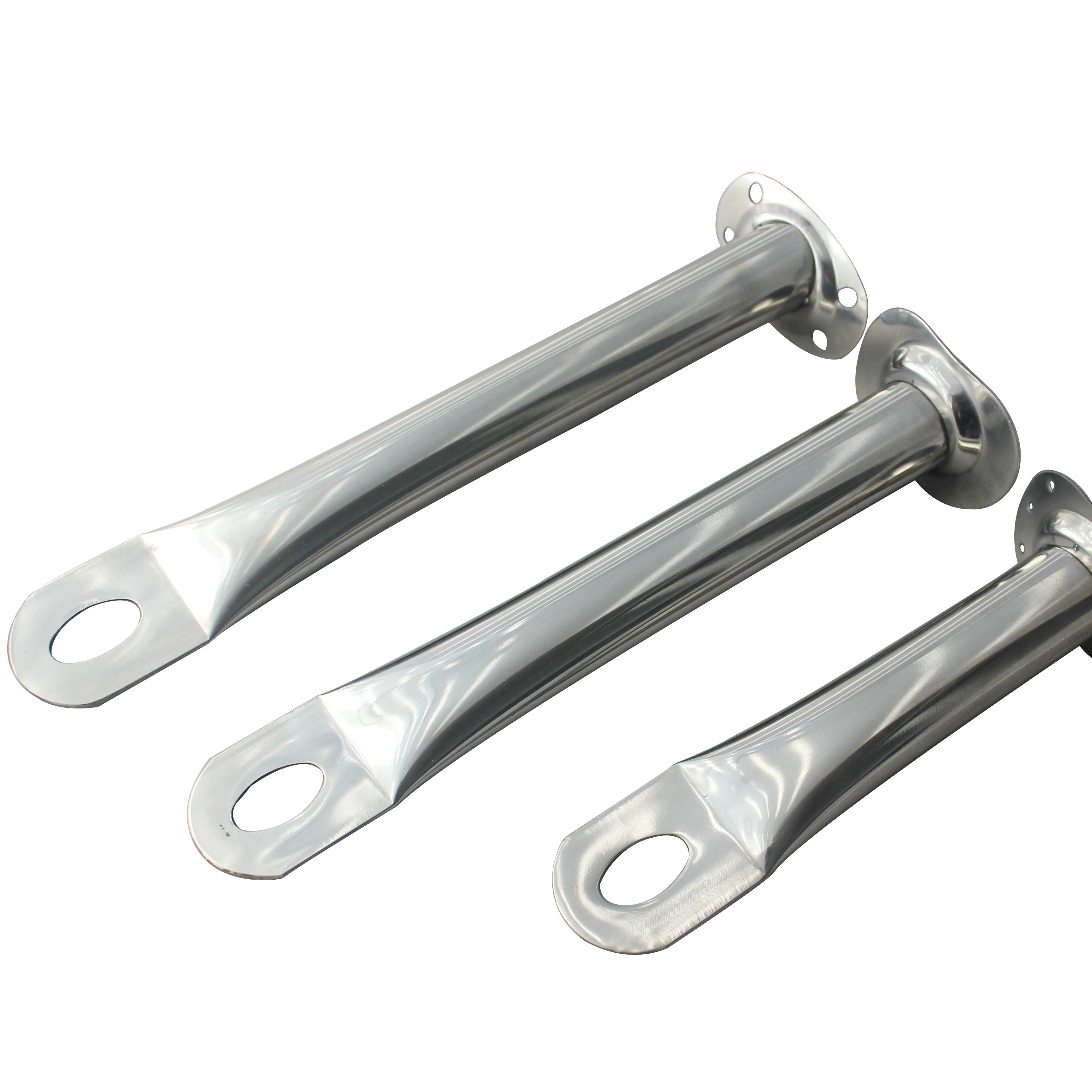 hollow 304 stainless steel polishing sanding grill fry pan cookware handle