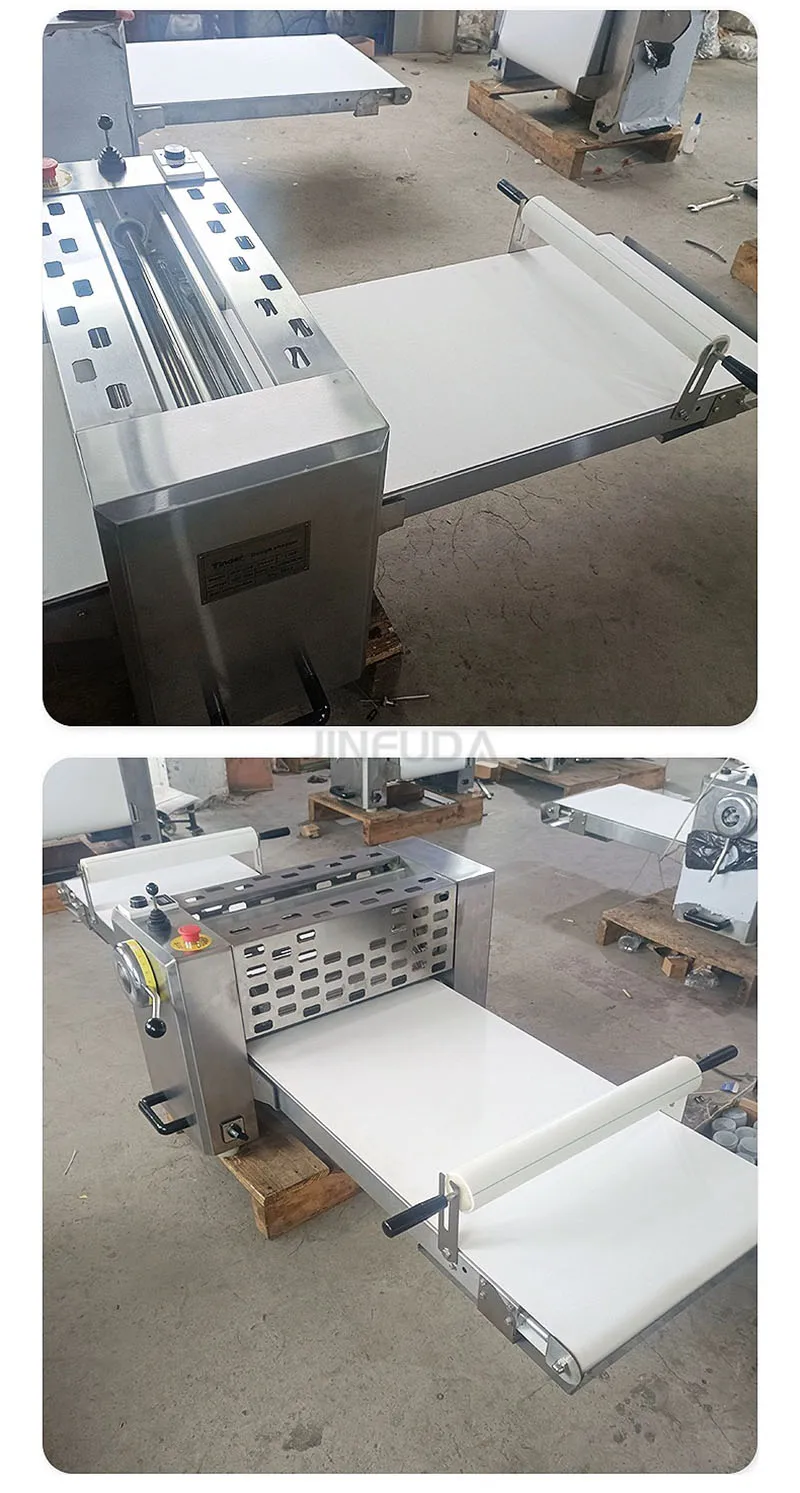 Full automatic croissant rolling making machine production line dough sheeter active demand