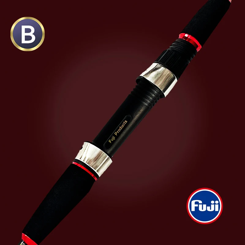 OEM ODM One Section Saltwater Shore Jigging Rod Fuji Reel Seat Toray ultralight Carbon Fiber blank carbon jigging solid pole