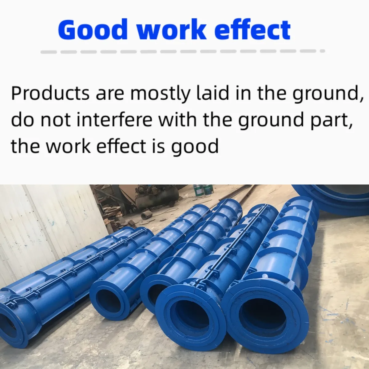 Customized  Concrete Drainage Pipe Mold 500-1000 Cement Pipe  Vertical Core Mold