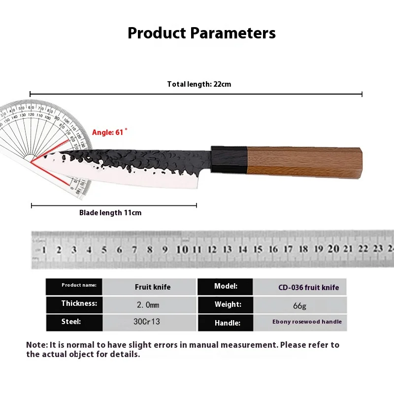 FINDKING 8-Inch Professional Chef Knife 9CR18MOV 3-Layer Clad Steel with Octagon Handle High Quality Kitchen Kuchenmesser Metal