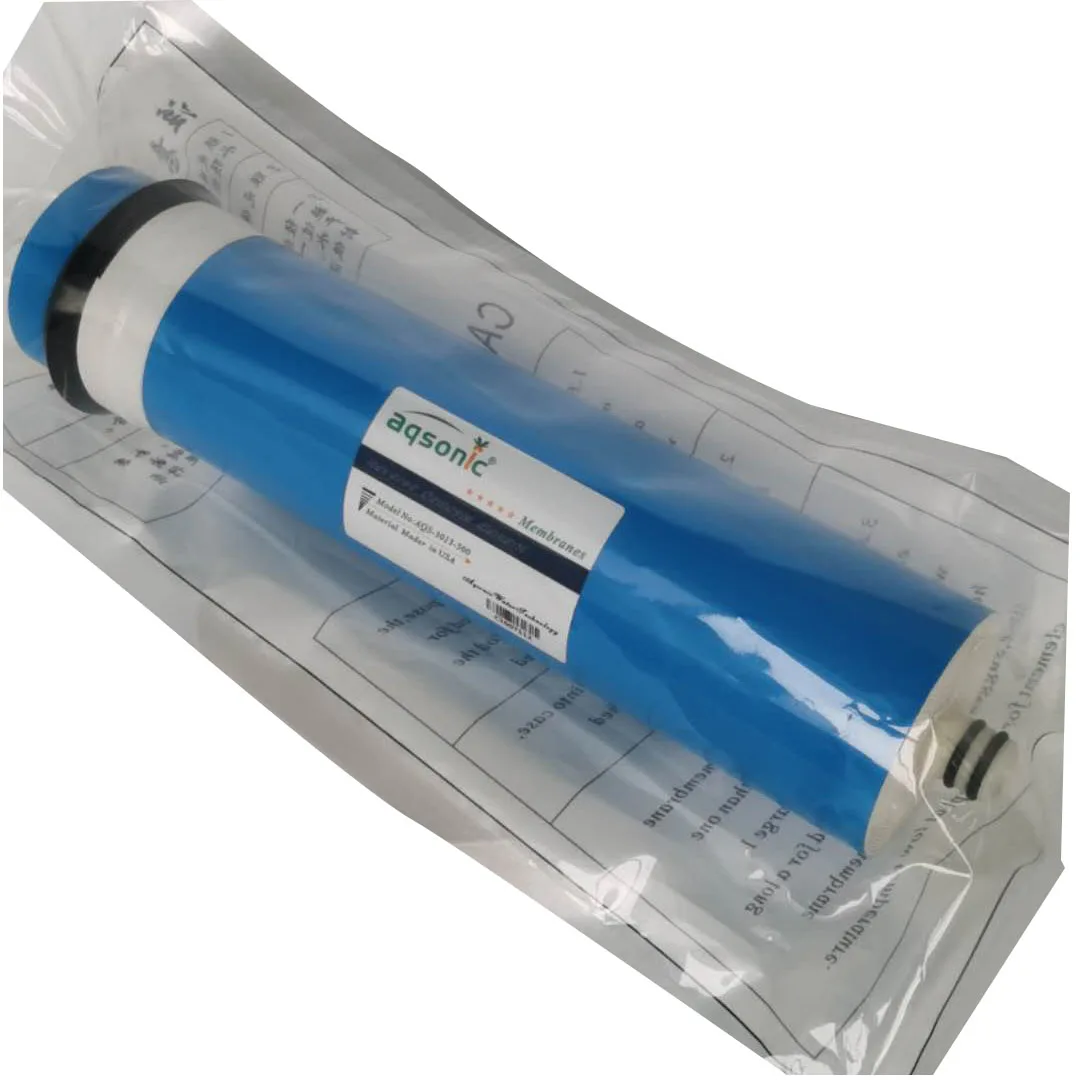 Water purifier with standard large flow RO reverse osmosis membrane 3013-600GPD high desalting rate