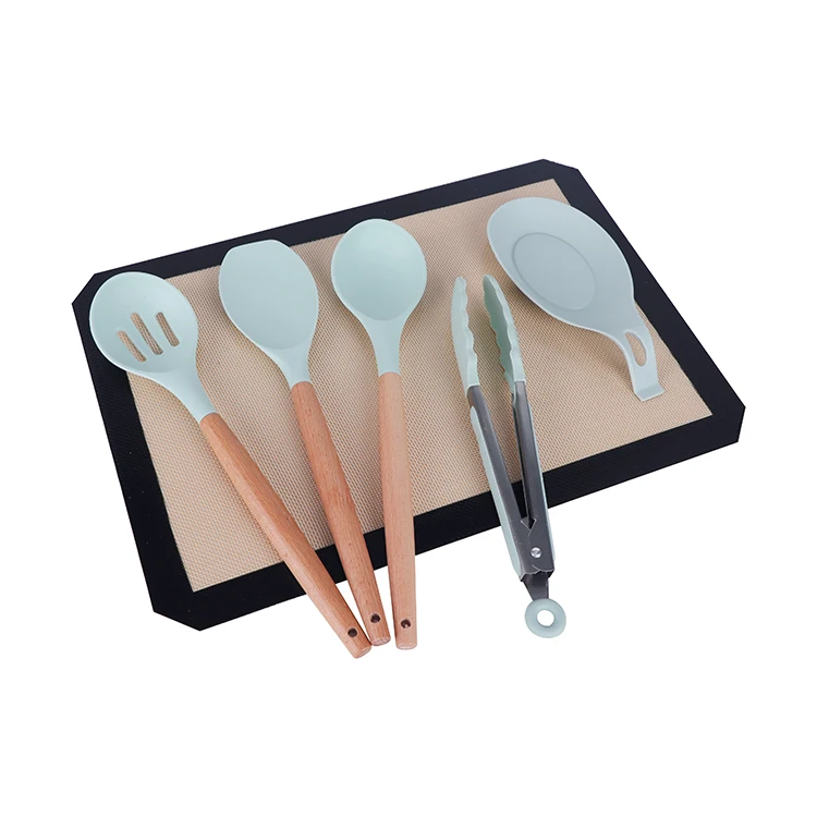 
wholesale kitchenware and cookware High Quality 12pcs set silicone kitchen tools kitchenware Kitchen Accessory baking tools 