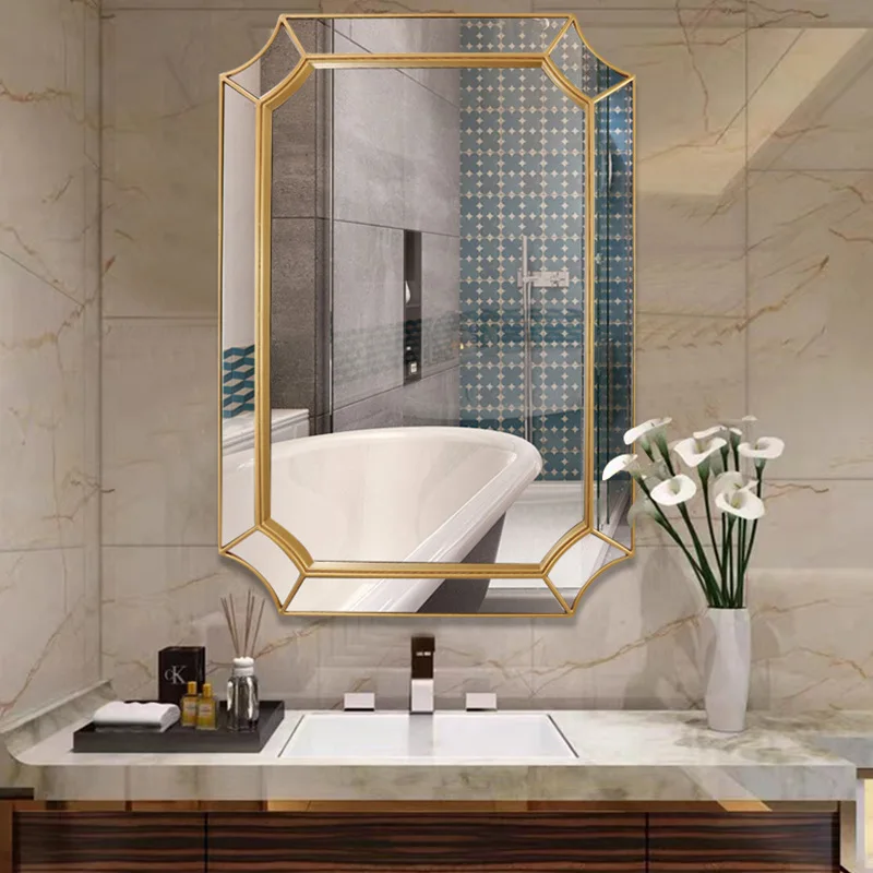 Bucks Home 2022 Shape Luxury Decorative Frame Mirrors For Home Decoration