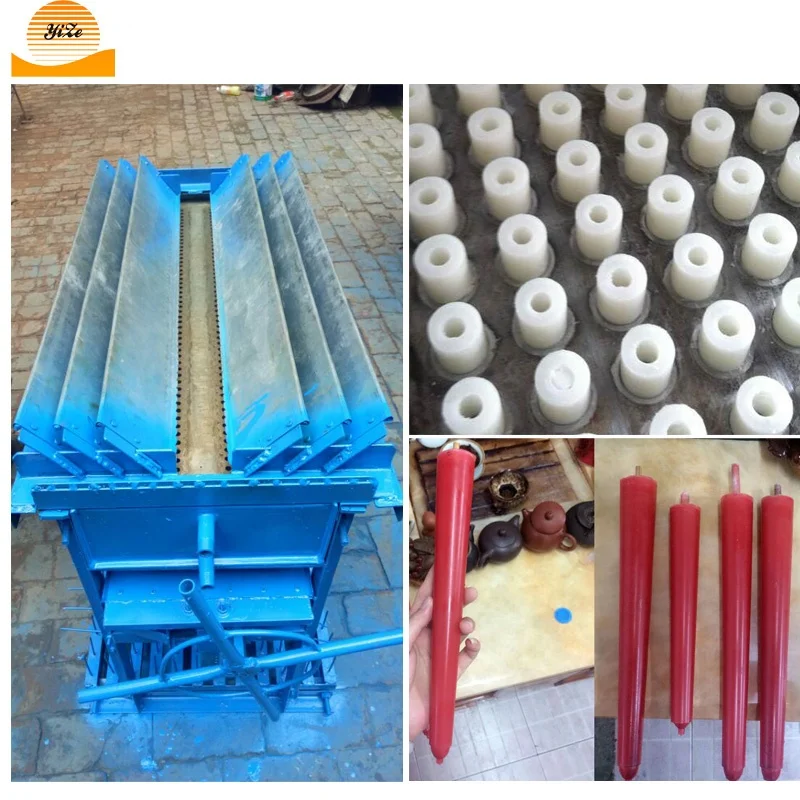 
different kinds of 2 rows 4 rows 6 rows digital candle maker machine candle filling making machine 