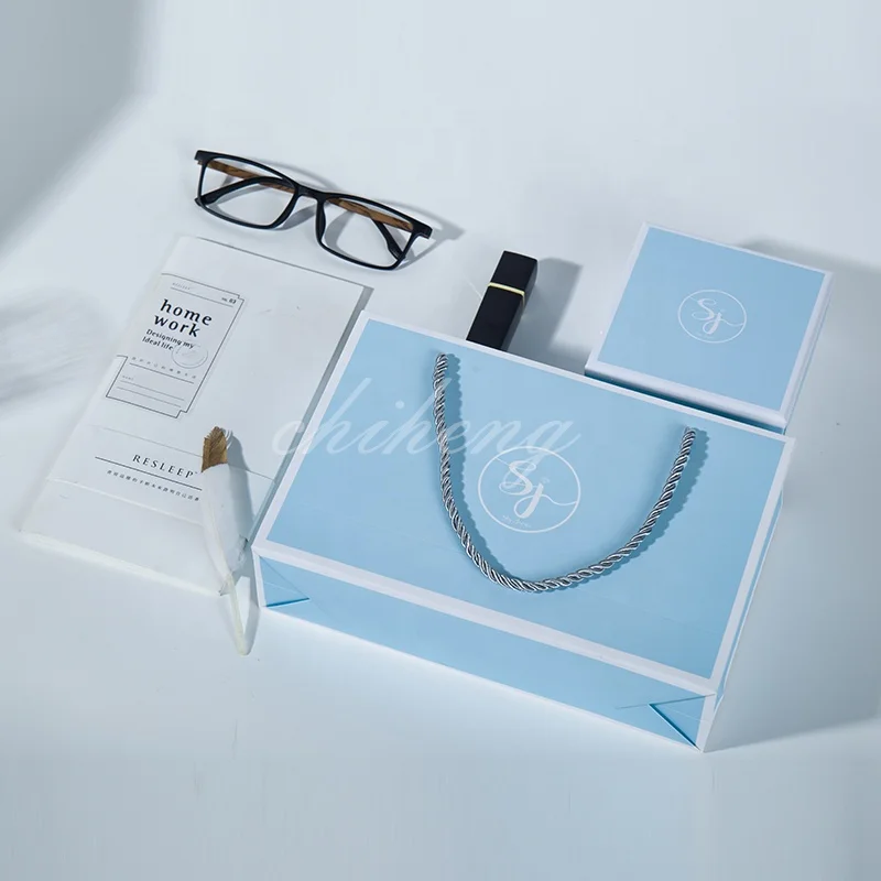 Custom high-end paper jewelry gift box Heaven and Earth cover cardboard box with LOGO