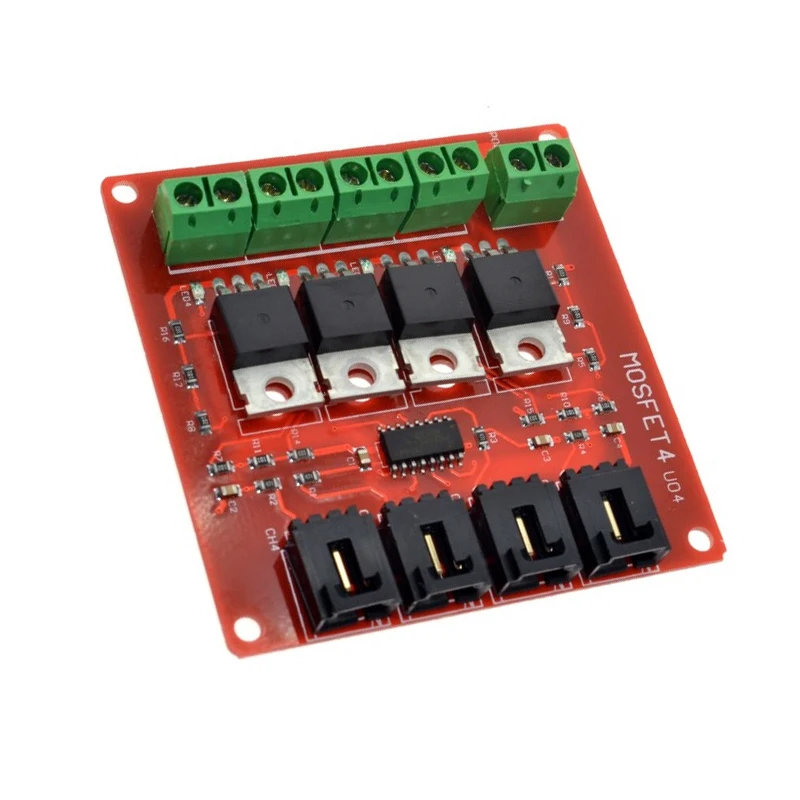  4 канальный способ маршрут MOSFET Кнопка IRF540 V4.0 + модуль автоматического включения света DC мотор привода диммер релейных