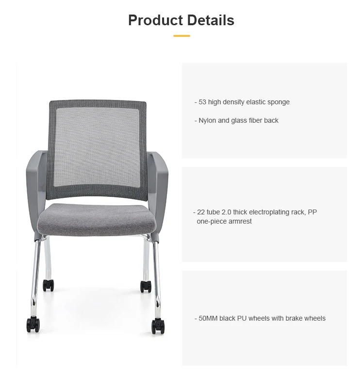 Best Quality Promotional Cheap Modern Nylon Office Chair Simple Modern Design Chair