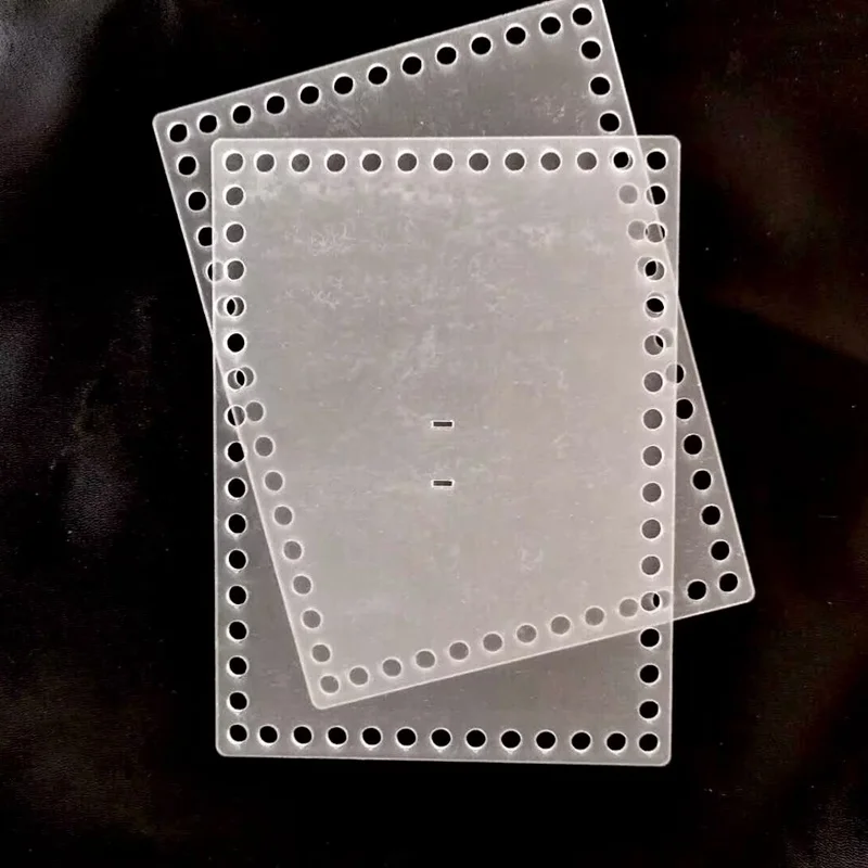 DIY Bag Accessories Acrylic Basket Bottoms Crochet Basket Pattern Base for Basket Weaving