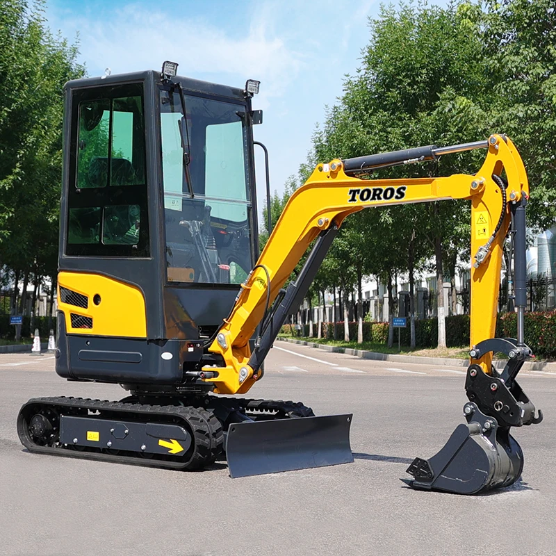 Mini Excavator I Ton For Sale Hydraulic Crawler Small Digger Prices Free After Sale Service 1 ton 2 Ton Mini Excavators