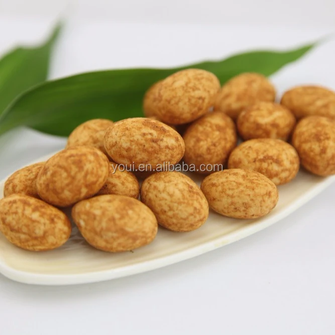 Cajun/Onion Coated Roasted Peanuts With Kosher/Halal/Haccp/Brc Certification Crunchy and Crispy Dried Snack Food