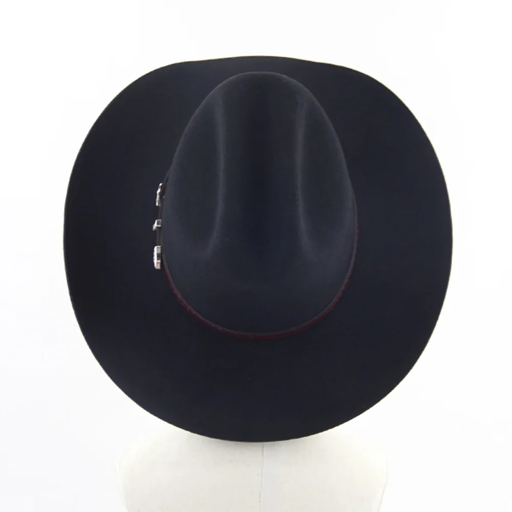 LiHua Adjustable Strap Inside Interior Brow Band And Lining Cowboy Hat Custom Cowboy Hats