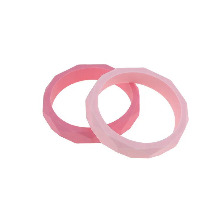 New Arrival Baby Items for Children Toddler Teething Eco Friendly Bpa Free Silicone Baby Chewable Bangle