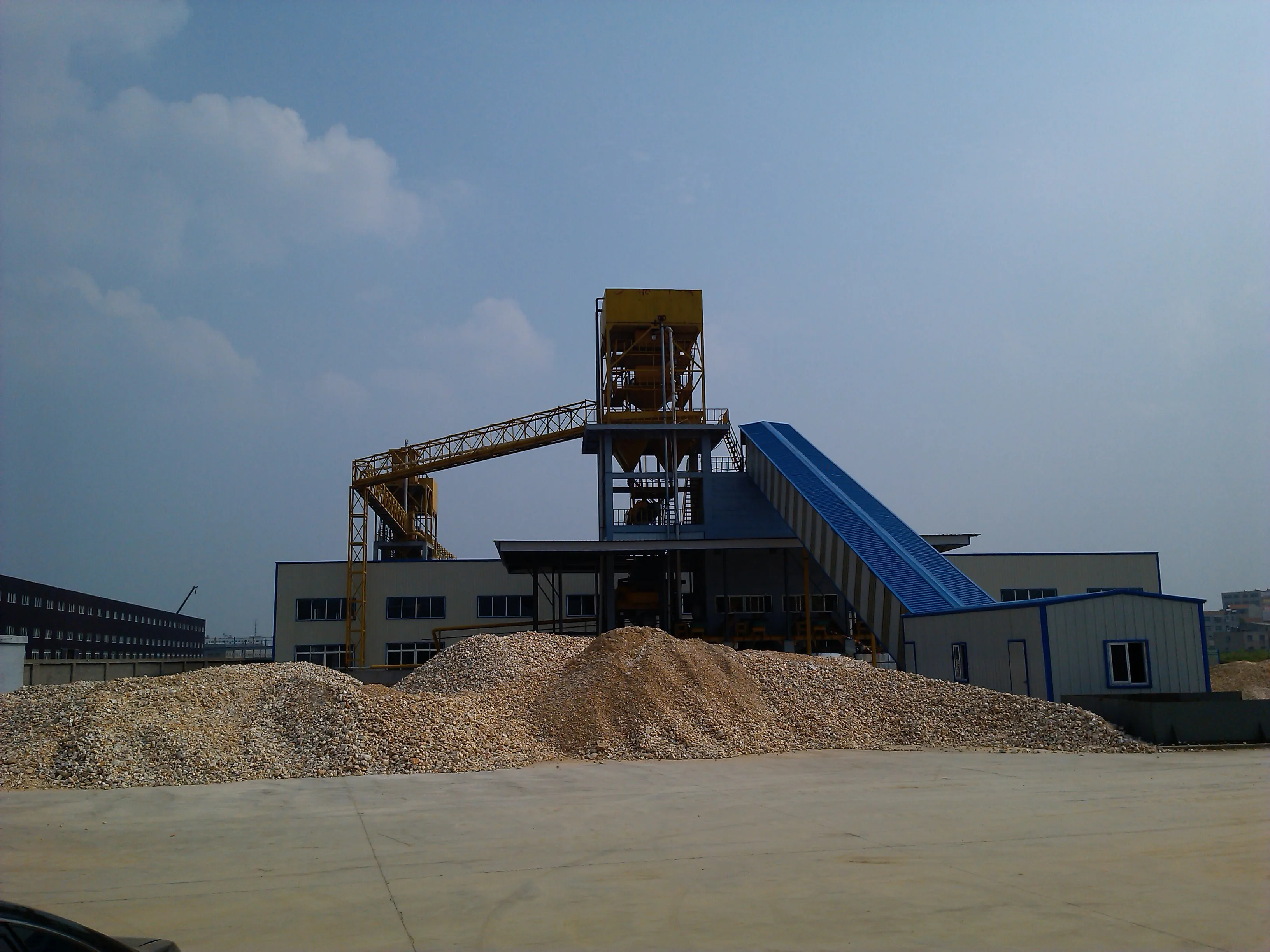 20-200T/H Glass Grade Silica Sand Washing, Iron Removal, Drying and Screening Production Plant